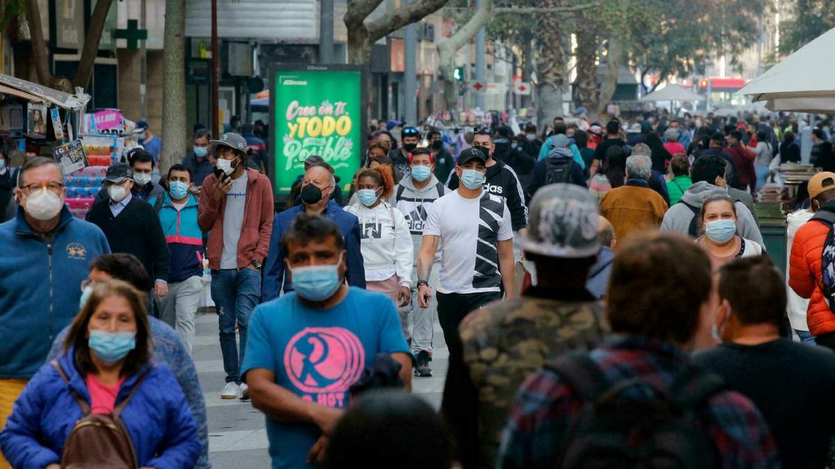 La pandemia en Chile. Fuente: (Twitter)
