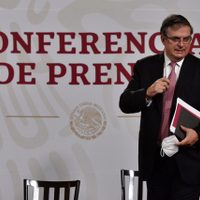 Ebrard descarta por ahora aspiraciones presidenciales: 'a mí sáquenme de esa competencia”