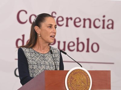 Sheinbaum defiende a Brugada y la "ajolotización" de la CDMX