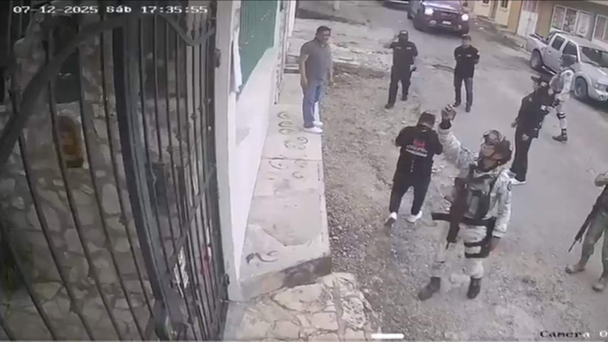 Video del allanamiento que difundió la fotoperiodista
