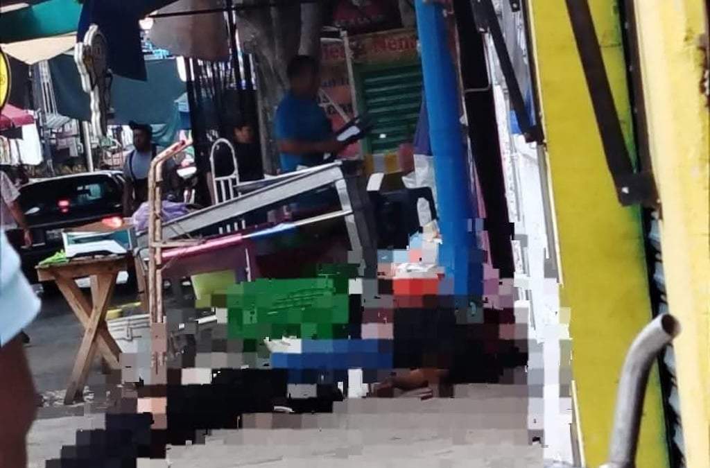 El lugar donde ocurrió el triple feminicidio