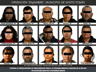 Detienen a 15 personas por frustrar arresto de Luis Hernández de la Paz; hay 6 servidores públicos