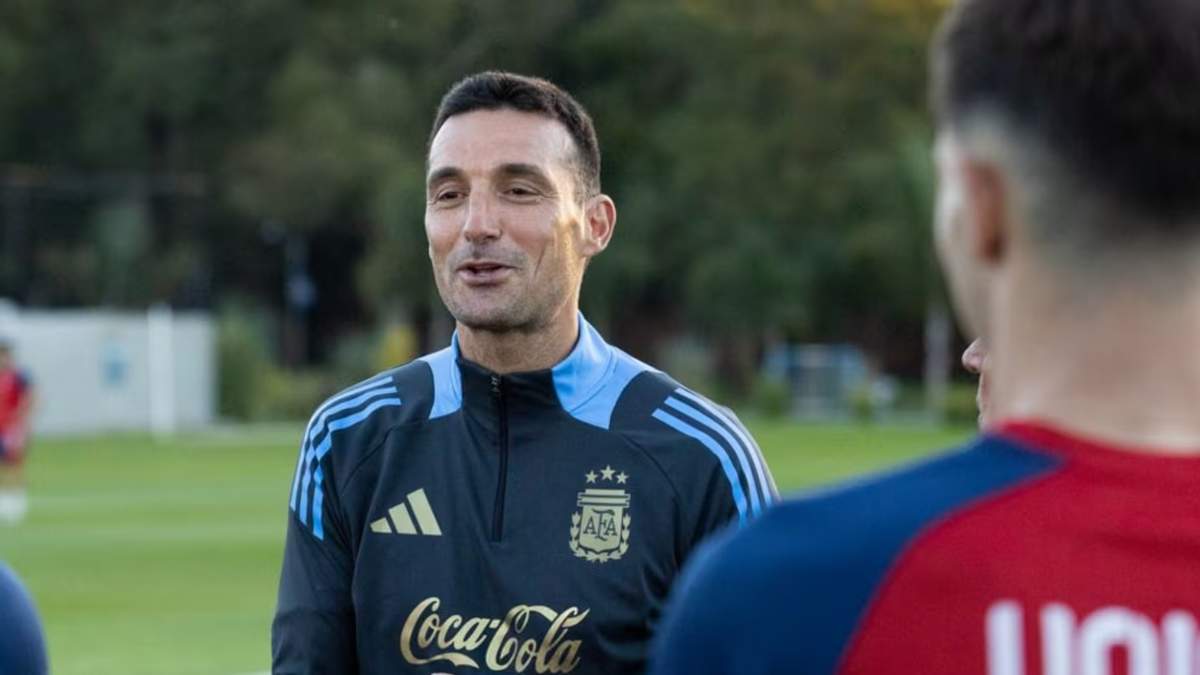 Lionel Scaloni Fuente: (X)