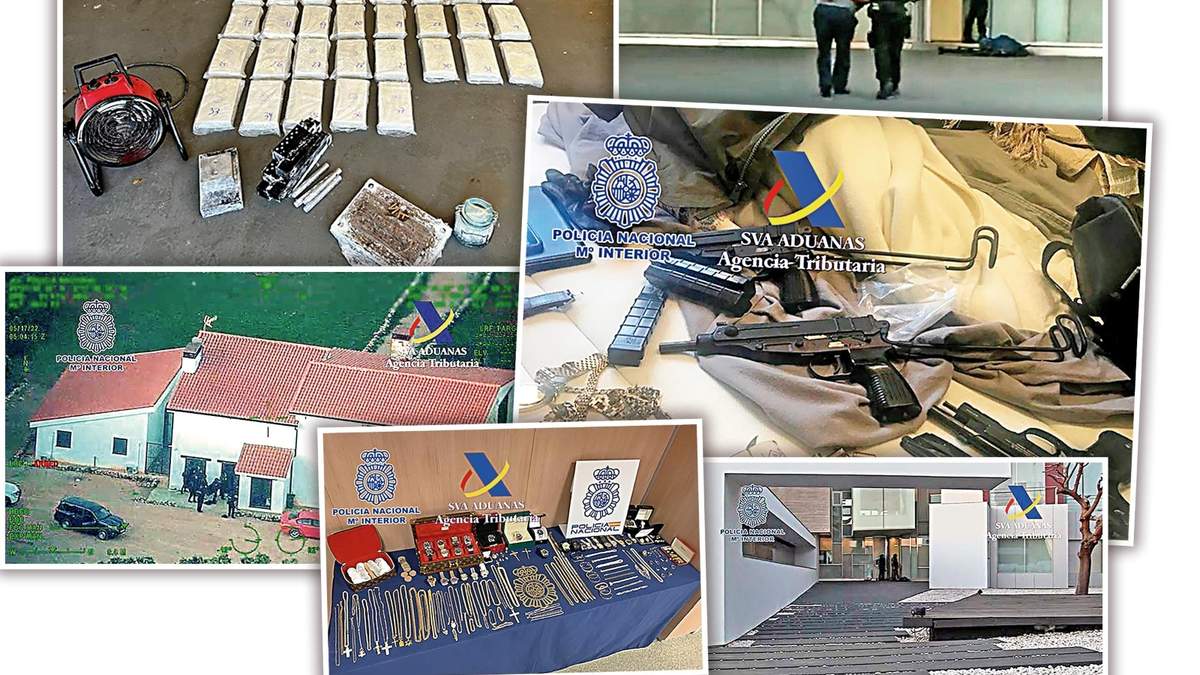 Decomisos al Cártel de Sinaloa en España