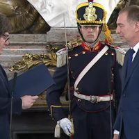 Diego Santilli juró como ministro del Interior