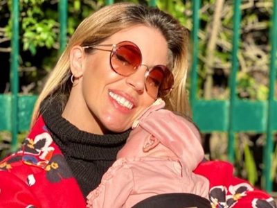 Piecitos que enamoran: Virginia Gallardo y otra dulce postal de Martina que resultó irresistible