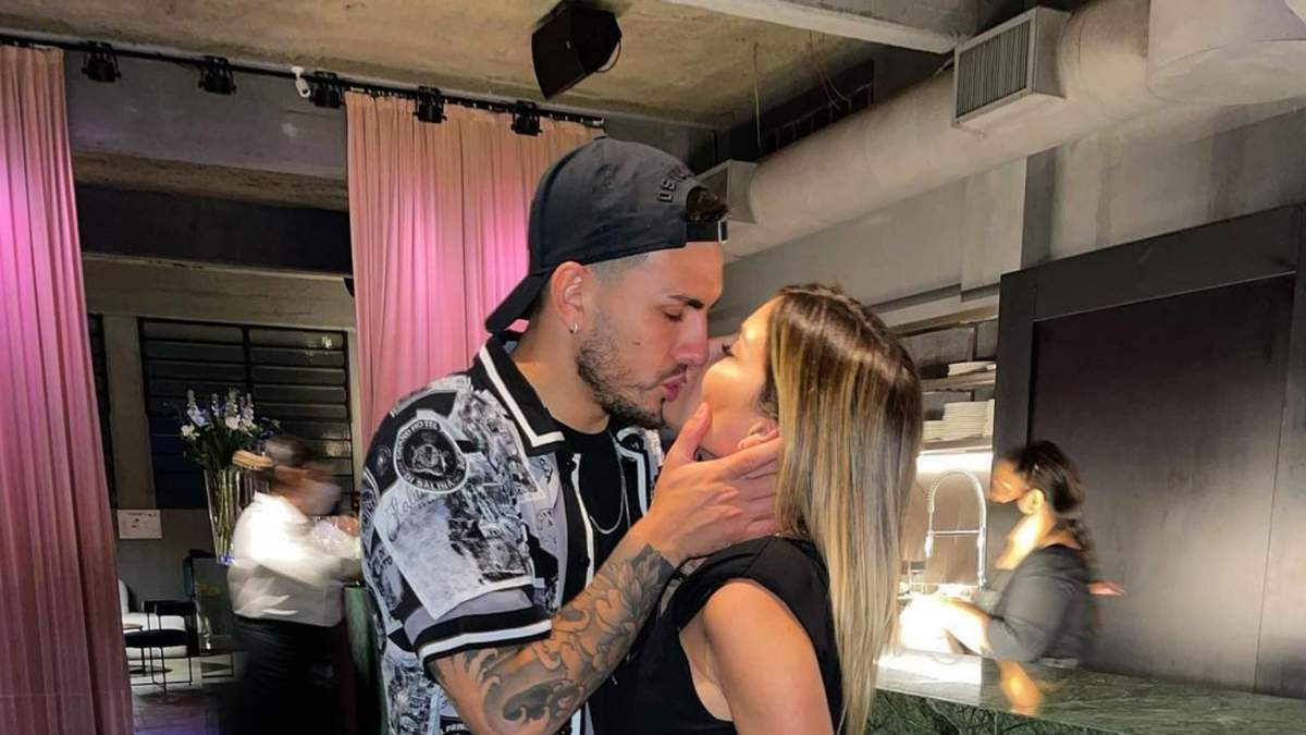 Camila Galante y Leandro Paredes. Fuente: (Instagram)