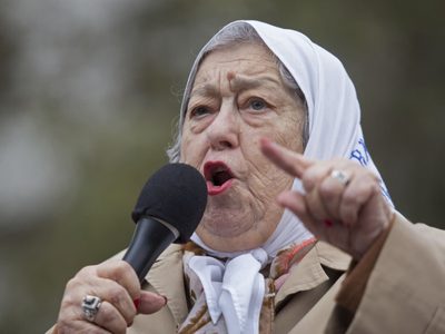 "Berni no sabía ni lo que estaba pasando": Hebe de Bonafini sobre las protestas policiales