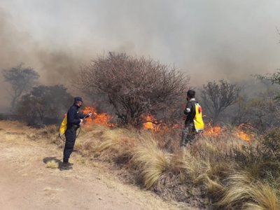 Volvió el fuego a Córdoba: se declararon dos nuevos focos de incendio