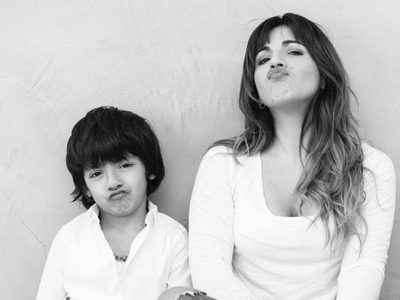 Gianinna Maradona conmovió a sus seguidores con una bella postal y un mensaje para su hijo Benjamín