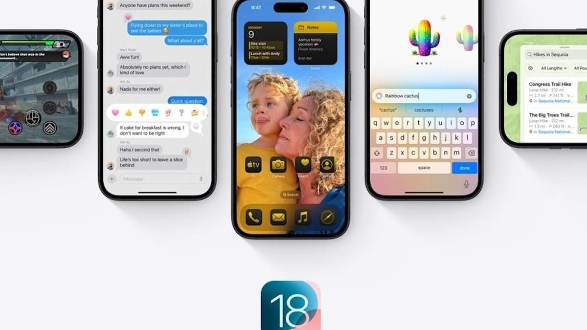 Sistema operativo iOS 18.