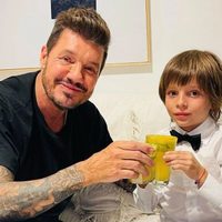 "Tuvimos que bajar corriendo": el drama de Marcelo Tinelli y su hijo Lolo en Qatar