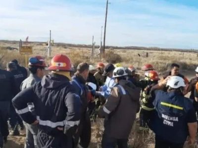 Arreglaron la fuga de gas en el gasoducto de Plaza Huincul