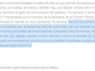 El gobierno de Peña Nieto controla a los medios de comunicación: NYT