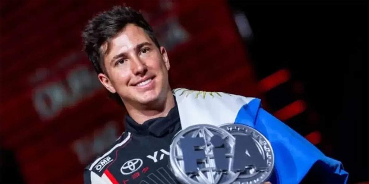 Yacopini es un piloto con gran proyección y vivió un gran 2025.