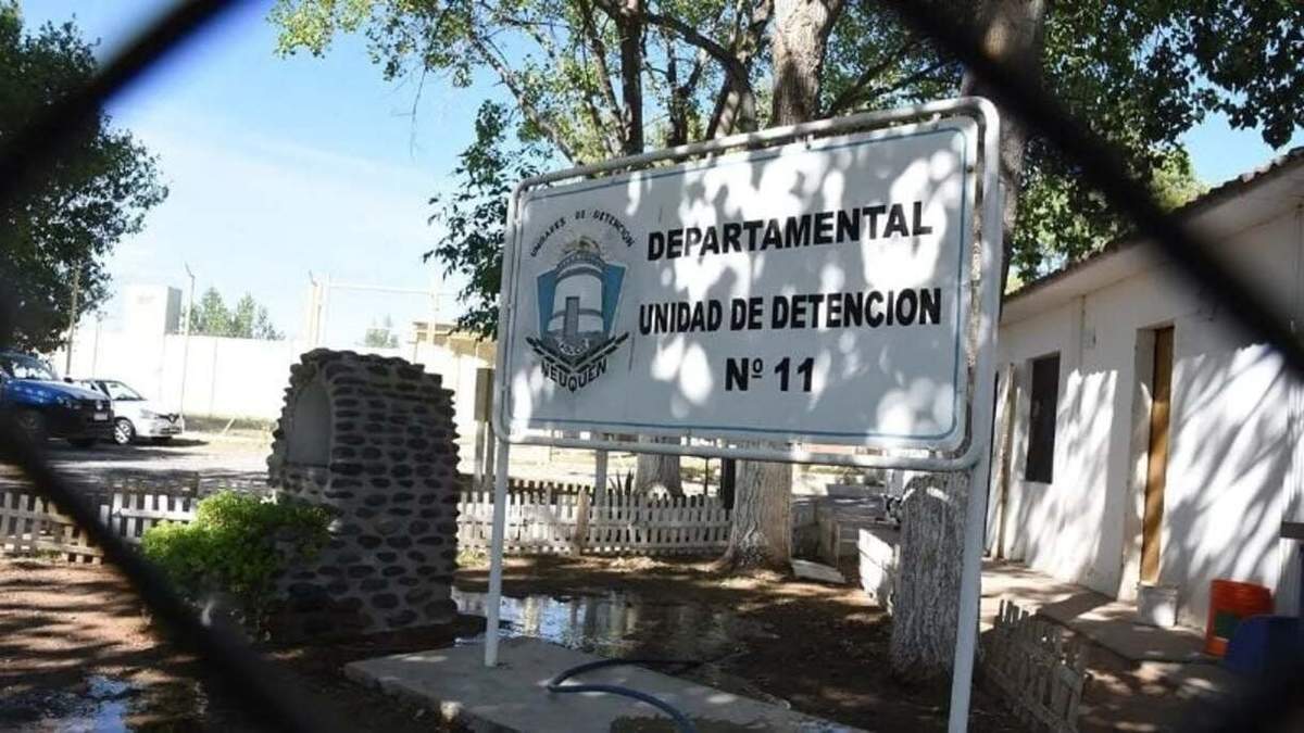 Unidad de detención 11 en Neuquén. Fuente: (Facebook)
