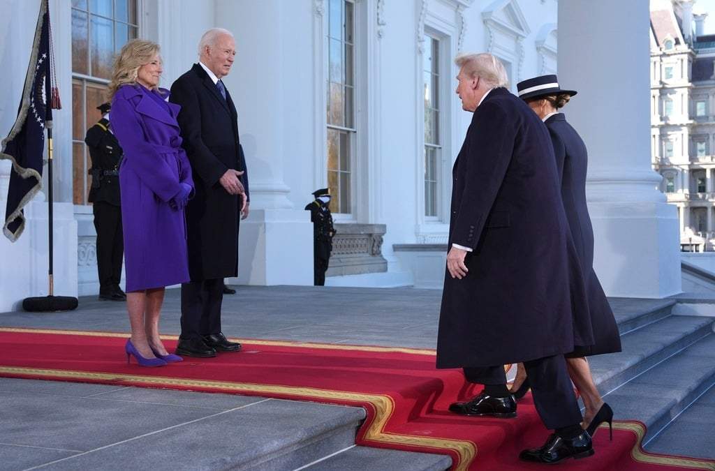 Biden recibe a Trump en la Casa Blanca