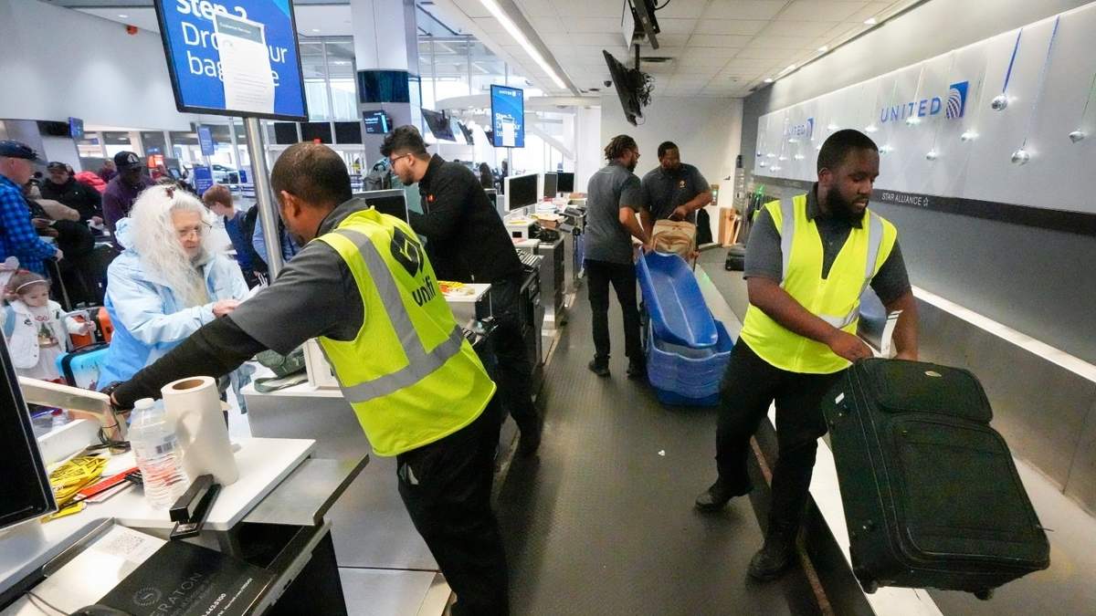 Mostrador de United Airlines
