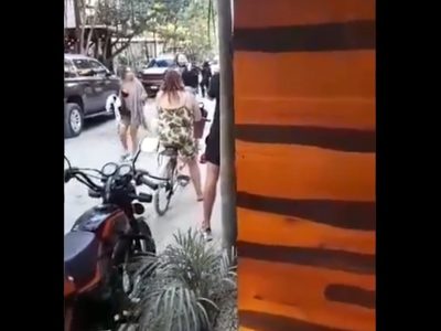 Ejecutan a motociclista en zona hotelera de Tulum