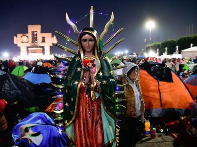 Este fue el número de peregrinos que acudieron a la Basílica de Guadalupe