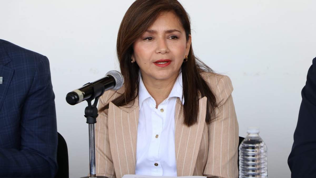 La rectora de la Universidad Autónoma del Estado de Morelos (UAEM), Viridiana Aydeé León Hernández