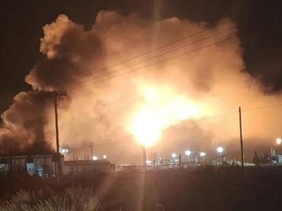 Se incendió la planta de la empresa TGS en la ruta 51, camino al lago Mari Menuco