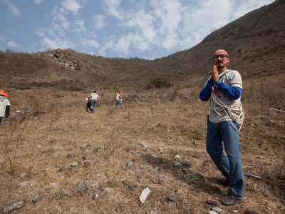Murió Mario Vergara, el activista que ayudó a encontrar el cuerpo de Lesly Martínez
