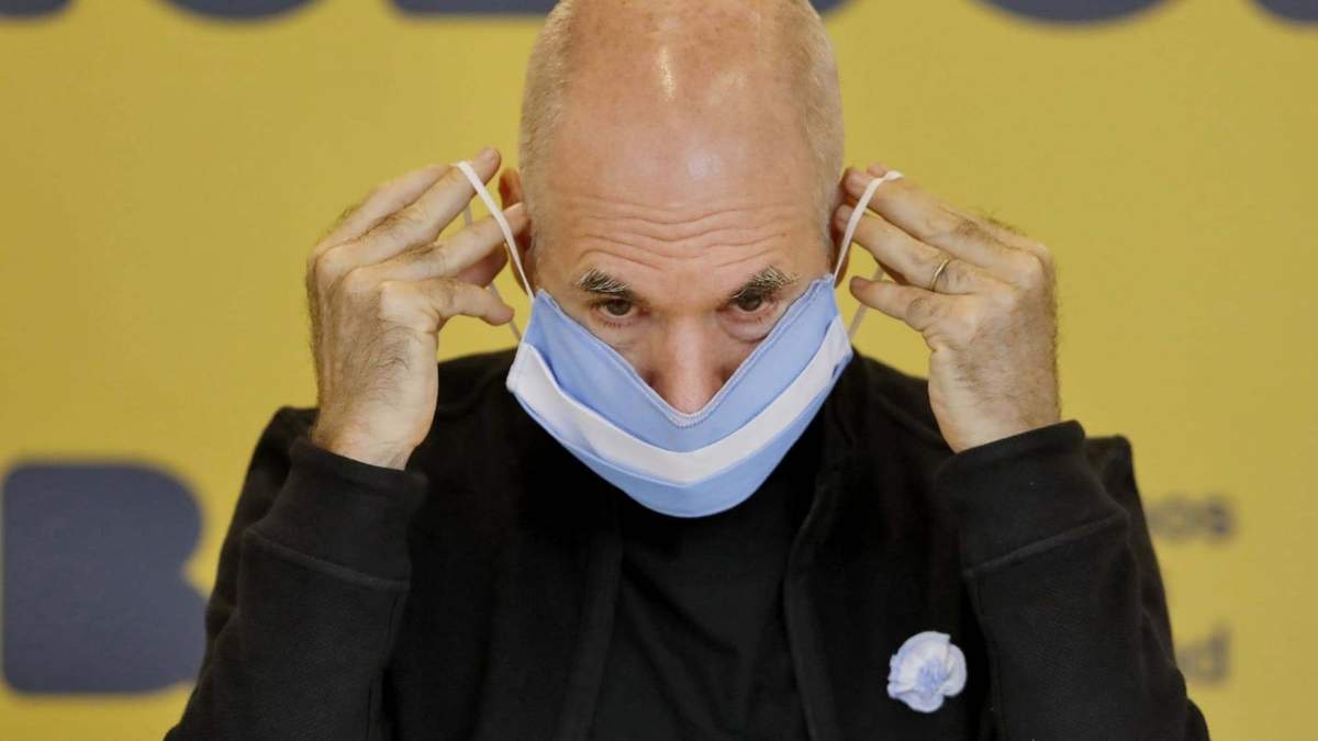 Horacio Rodríguez Larreta, jefe de Gobierno de la Ciudad de Buenos Aires. Fuente: (Twitter)