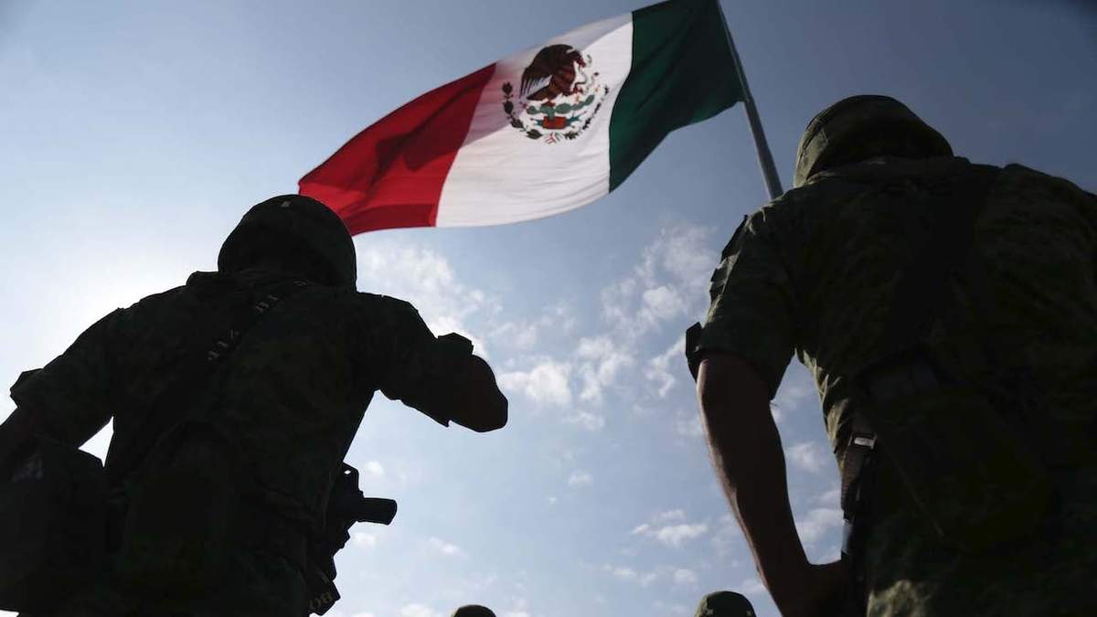 La bandera de México