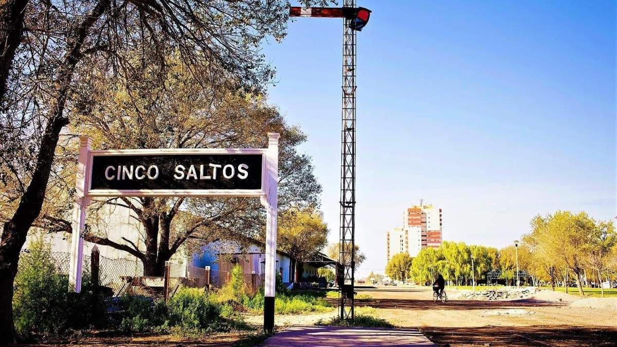 Cinco Saltos. Fuente: (Twitter)