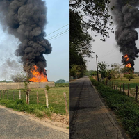 Explosión en planta de reciclaje en Tabasco deja tres heridos