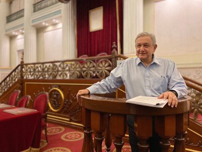 AMLO presenta 'La nueva política económica en los tiempos del coronavirus”