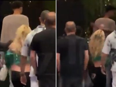 Difunden video de la agresión contra Britney Spears por parte de la seguridad de Victor Wembanyama