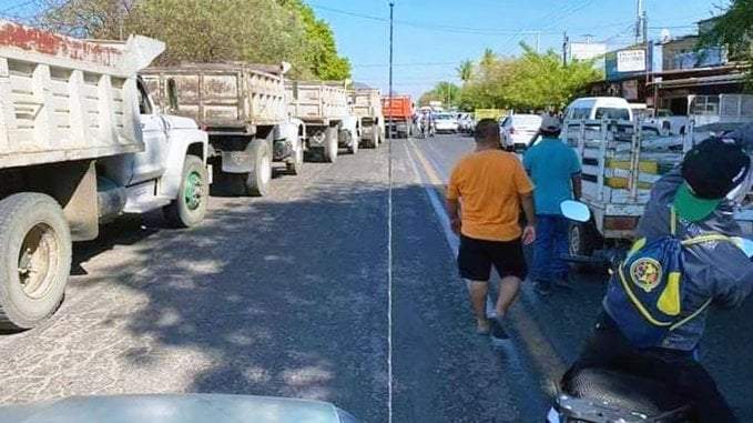 Tierra Caliente, Guerrero. Cuarto día de bloqueos