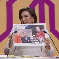 “Ay no Máynez, Jorge”: Xóchitl le recuerda al candidato de MC que perteneció a la vieja política