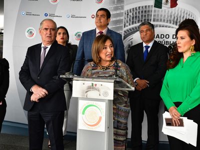 Senadoras del PAN presentarán denuncia ante la FGR por revelaciones de "El Rey del Cash"