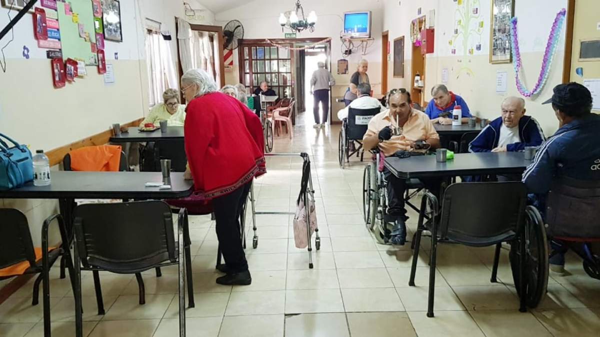 Geriátrico. Fuente: (Twitter).