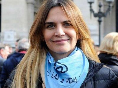 Amalia Granata utilizó el coronavirus para ir contra la legalización de la interrupción voluntaria del embarazo