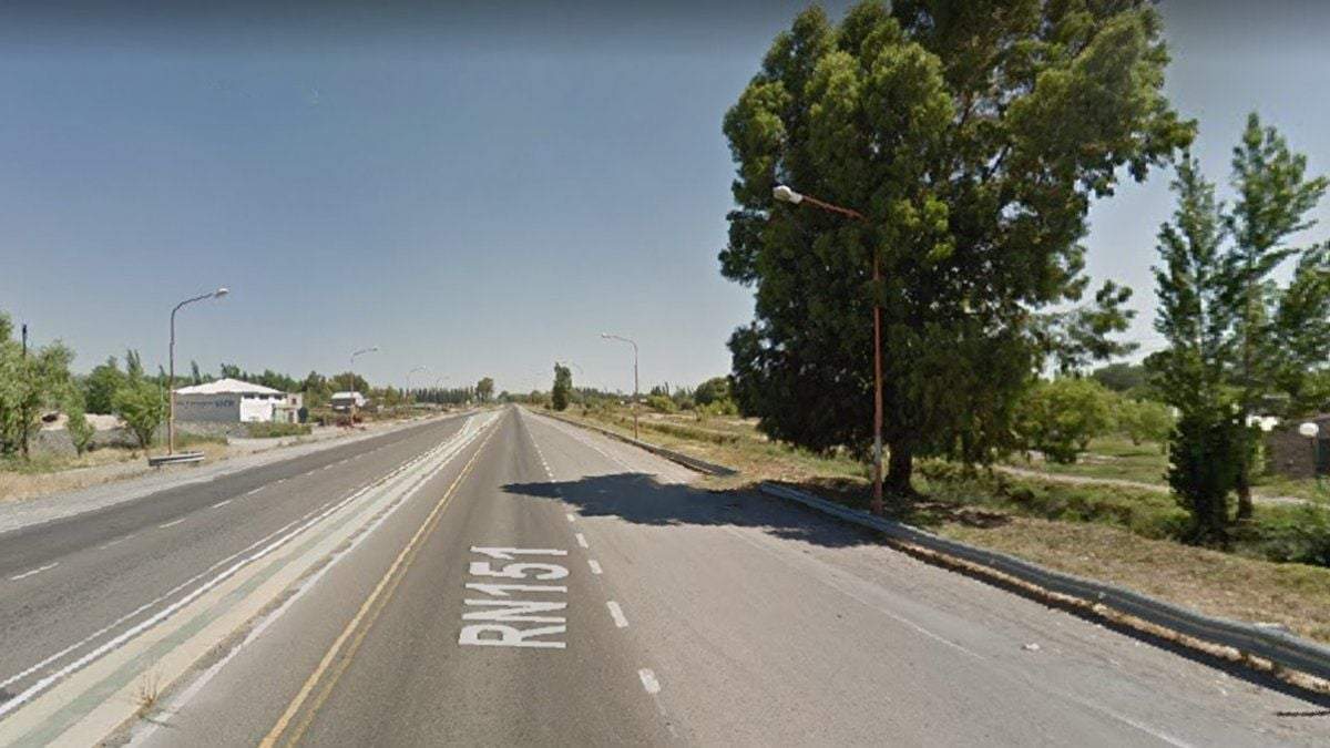 Ruta 151. Fuente: (Twitter)