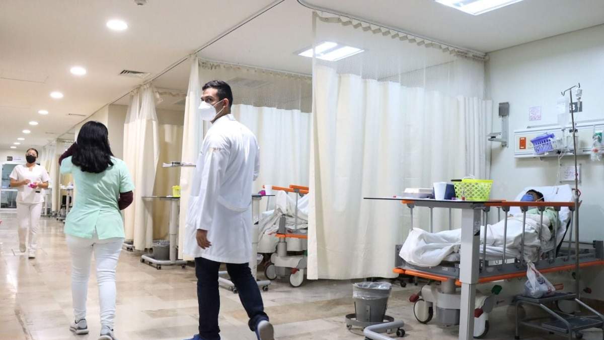 Hospital donde convalecen algunos migrantes accidentados
