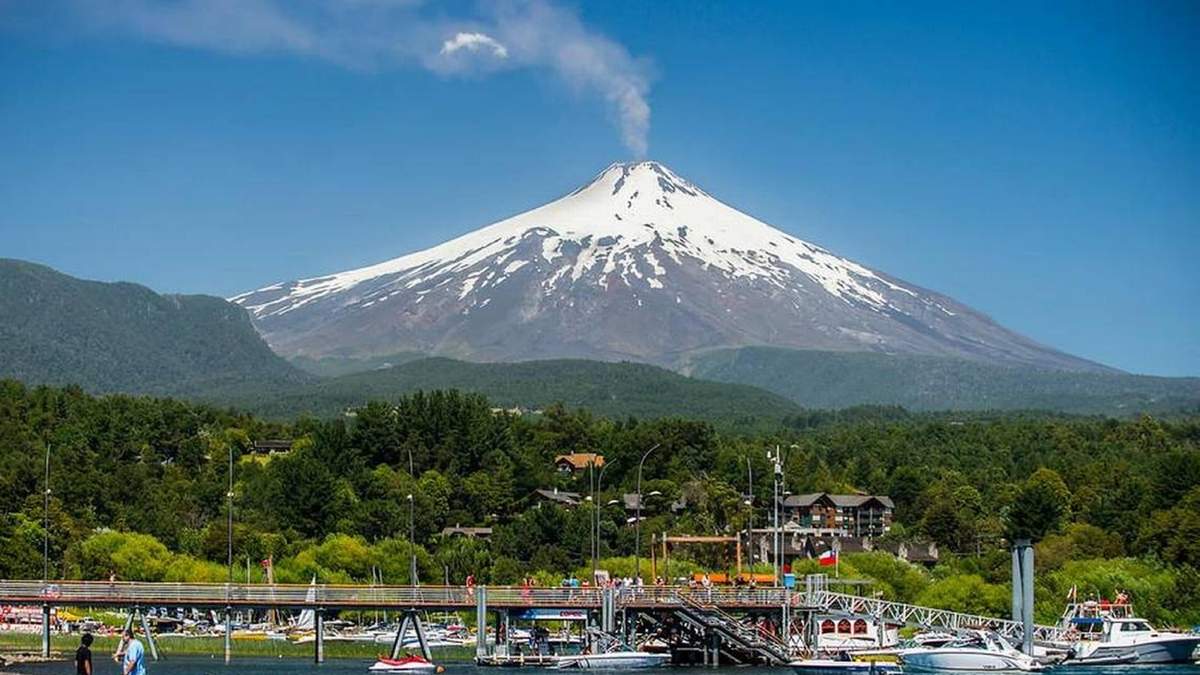 Volcán Villarrica. Fuente: (Twitter)