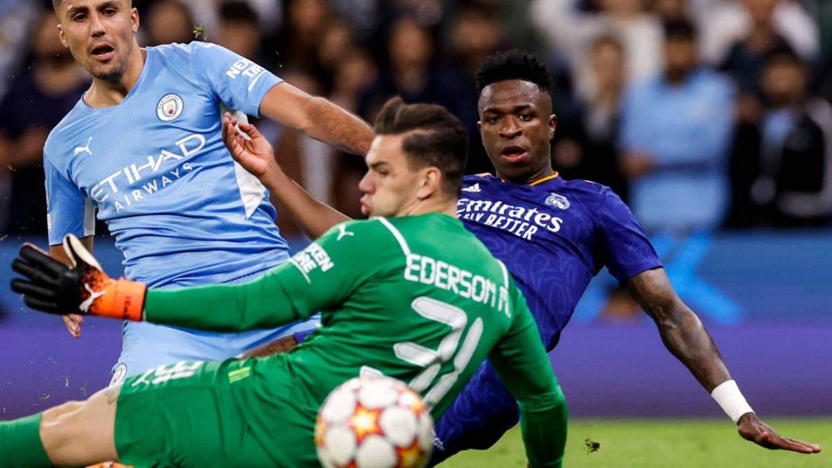 Jugada de Vinicius Júnior que terminó en gol