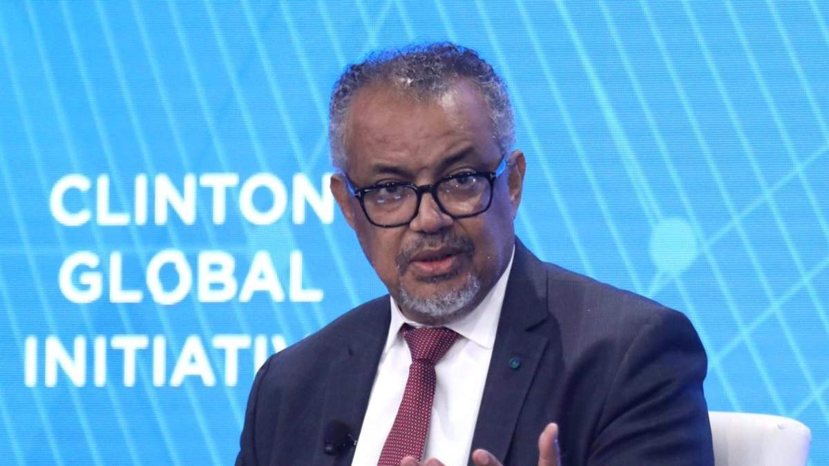 El director general de la OMS, Tedros Adhanom Gherbeyesus