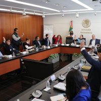 Sin la oposición, el Plan B de AMLO avanza en la Comisión de Gobernación del Senado