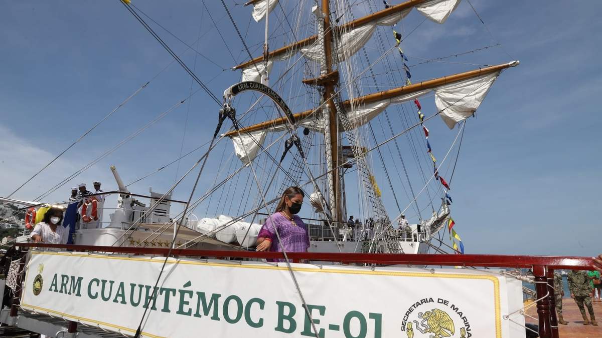 El Buque Escuela Cuauhtémoc