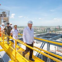 Refinería de Dos Bocas comenzó a recibir crudo; para fin de año se producirán 80 mil barriles: AMLO
