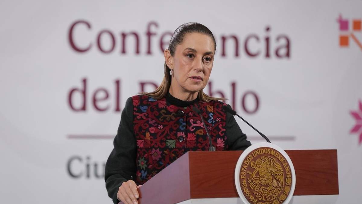 Conferencia de la presidenta Claudia Sheinbaum