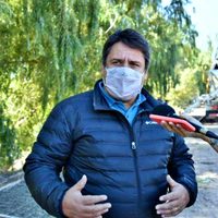 Mariano Gaido recorrió la obra más importante de la historia de Neuquén Capital