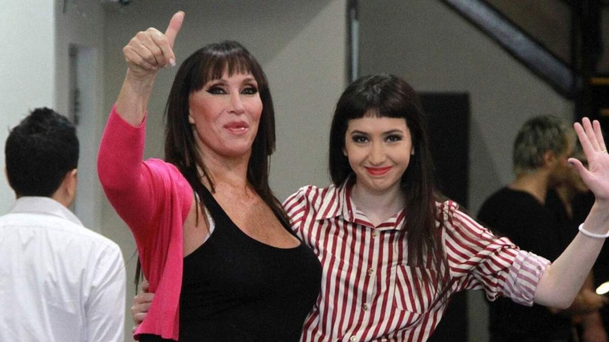 Moria Casán y Sofía Gala. Fuente: (Twitter)