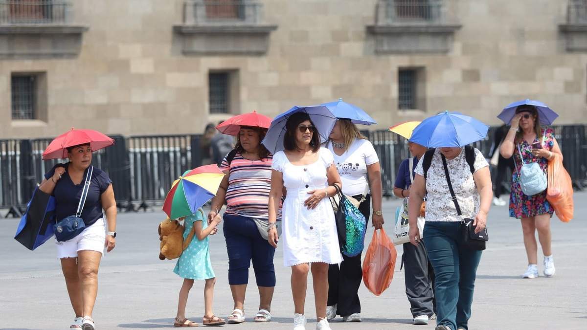 Sombrillas necesarias para sol y lluvias